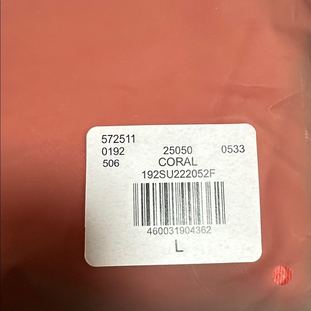 Fear of God ESSENTIALS Coral Orange Hoodie Large Pullover NWT - Picture 4 of 4